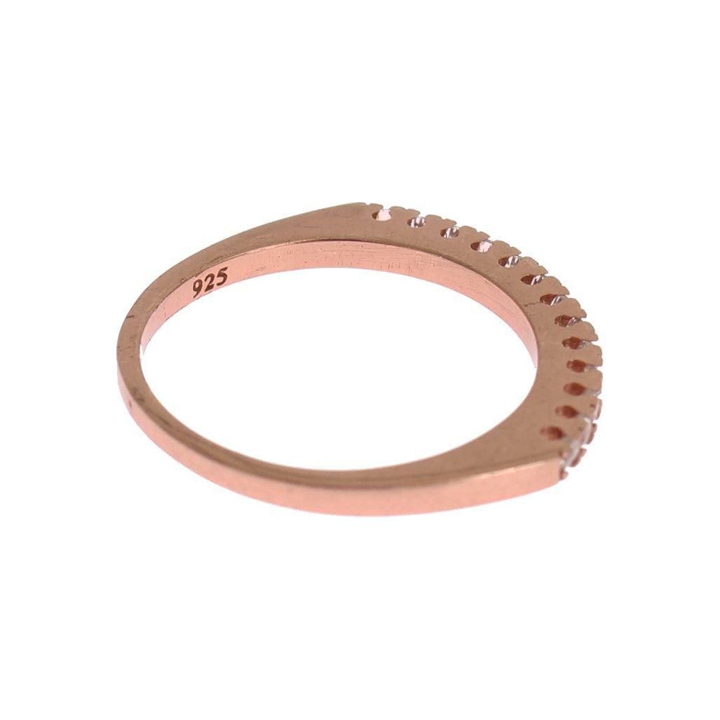 Nialaya Red Gold 925 Silver Ring1728,67345645728,Accessories,Category - Jewellery,Clear CZ Crystals,EU46 | US3.5,EU49 | US5,Gold,Jewellery - Accessories,Jewelry,Material: 18K Gold plated 925 Sterling Silver,Men,New with tags,Nialaya,Rings - Jewellery - Ac