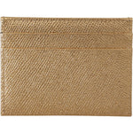 Dolce & Gabbana Gold Leather #DGLovesLondon Women Cardholder Case Wallet VAS130601