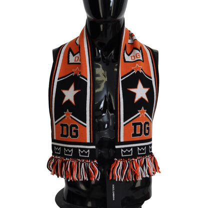 Dolce & Gabbana Multicolor DG Logo Printed Men Neck Wrap Shawl Scarf 1728,67345645728,Accessories,Dolce & Gabbana,Material: 94% Wool 6% Cashmere,Men,Men - Accessories,Multicolor,New with tags,Scarves - Accessories,Scarves - Men - Accessories,Scarves - Sca