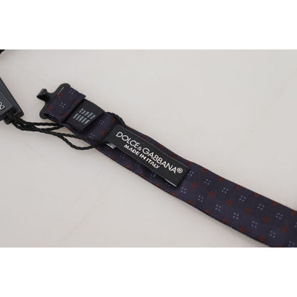 Dolce & Gabbana Blue Pattern Silk Adjustable Neck Papillon Bow Tie 1728,67345645728,Accessories,Blue,Bowties - Ties and Formal Accessories - Accessories,Dolce & Gabbana,Material: 100% Silk,Men,Men - Accessories,New with tags,Ties & Bowties - Men - Accesso