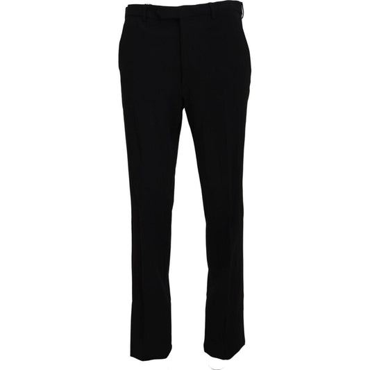 BENCIVENGA Black Straight Fit Men Formal Trousers Pants1728,67345645728,BENCIVENGA,Black,Casual Pants - Pants - Clothing,Clothing,IT44 | XS,IT54 | XL,IT56 | XL,Jeans & Pants - Men - Clothing,Material: Cotton Blend,Men,Men - Clothing,New with tags,Pants -