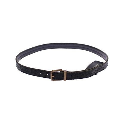 Dolce & Gabbana Blue Leather Logo Belt1728,40% Cotton,67345645728,95 cm / 38 Inches,Accessories,Belts - Accessories,Belts - Men - Accessories,Blue,Dolce & Gabbana,Material: 60% Leather,Men,Men - Accessories,New with tags,Regular Belts - Belts - Accessorie