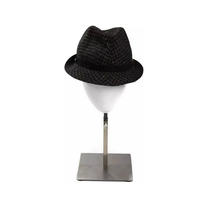 BYBLOS Black Virgin Wool Women Hat 1728,67345744032,Accessories,Black,BYBLOS,Fedora - Hats - Accessories,Hats - Accessories,Hats - Women - Accessories,New with tags,S,Women,Women - Accessories