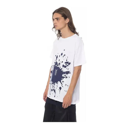 Nicolo Tonetto White Cotton Men's T-Shirt