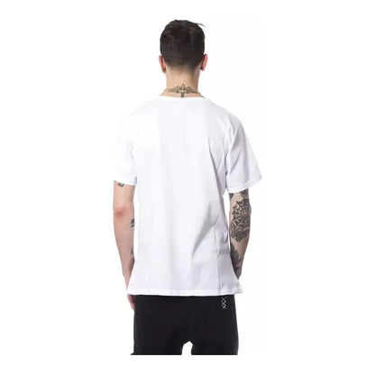 Nicolo Tonetto White Cotton Men T-Shirt