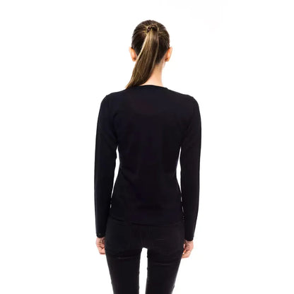 Montana Blu Blue Wool Women Sweater