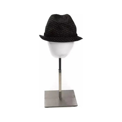 BYBLOS Black Virgin Wool Women Hat 1728,67345744032,Accessories,Black,BYBLOS,Fedora - Hats - Accessories,Hats - Accessories,Hats - Women - Accessories,New with tags,S,Women,Women - Accessories