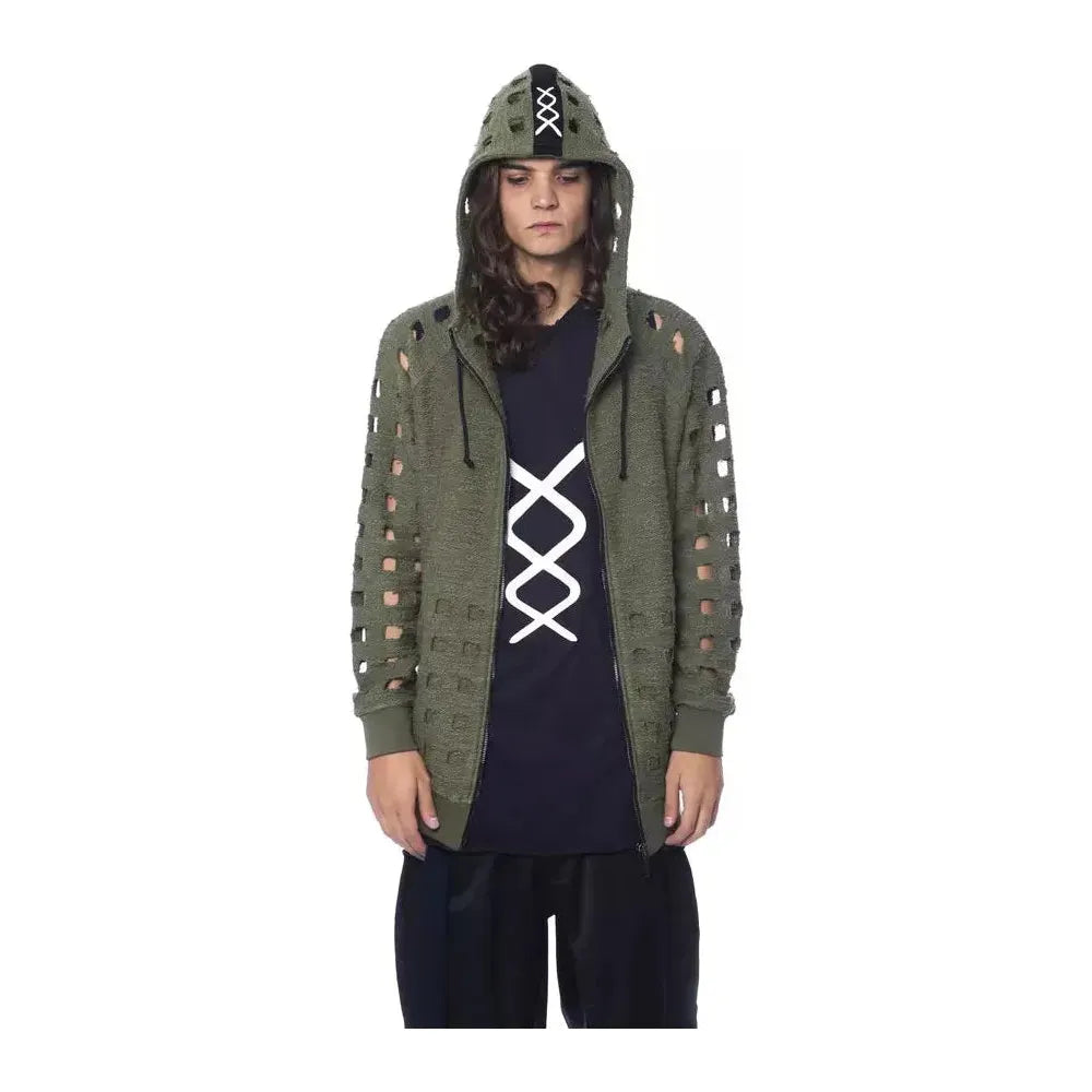 Nicolo Tonetto Army Cotton Men Sweater