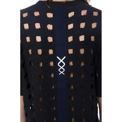 Nicolo Tonetto Black Cotton Men T-Shirt