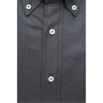 Robert Friedman Green Cotton Men Shirt RO-20457-M