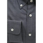 Robert Friedman Green Cotton Men Shirt RO-20457-M