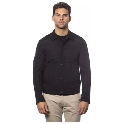 Verri Black Cotton Men Bomber Jacket1728,67345744032,Black,Bombers - Jackets & Coats - Clothing,Clothing,IT48 | M,IT50 | L,IT52 | XL,IT54 | XXL,Jackets & Coats - Clothing,Jackets - Men - Clothing,Men,Men - Clothing,New with tags,Verri