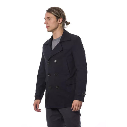 Verri Blue Cotton Blazer