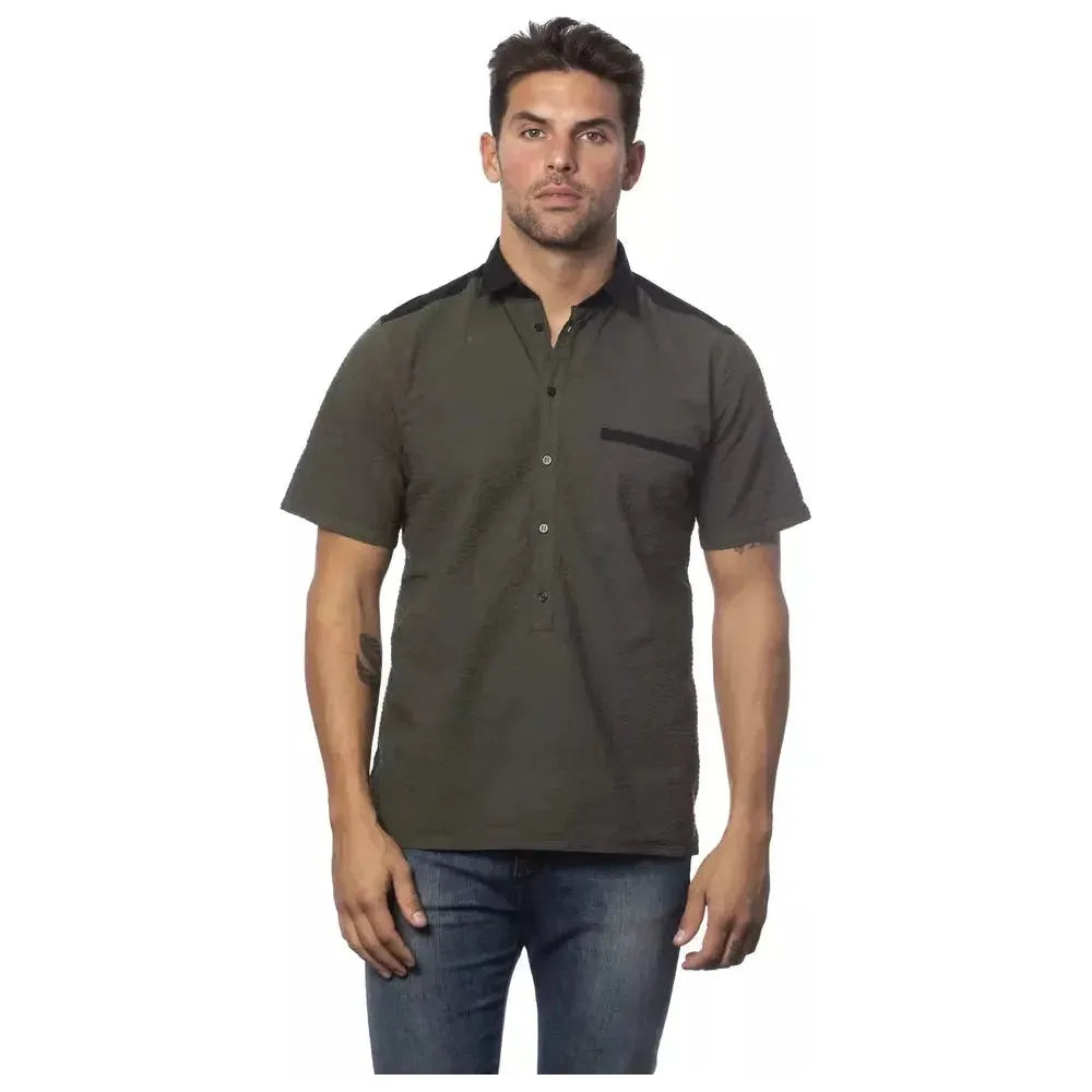 Verri Army Cotton Men Shirt VE-18290-M