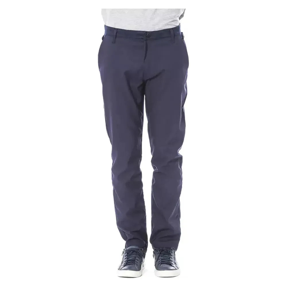 Verri Blue Polyester Men Pant VE-18275-W31