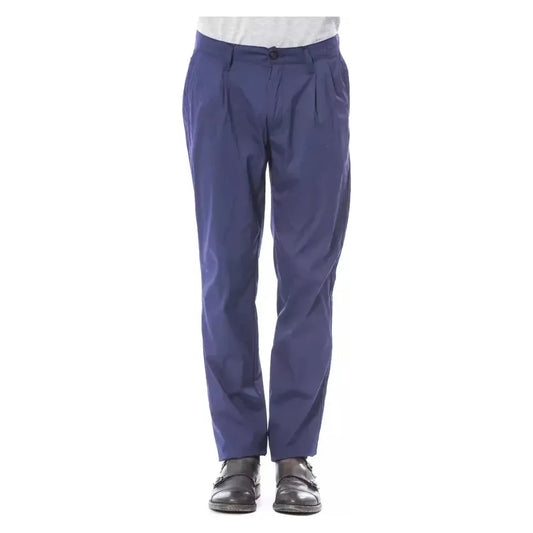Verri Blue Cotton Men Pant VE-18272-W30