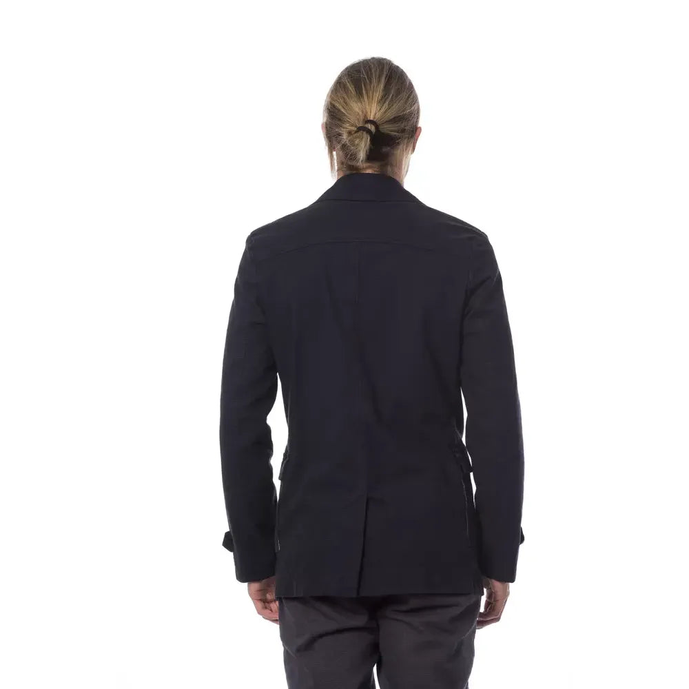 Verri Blue Cotton Blazer