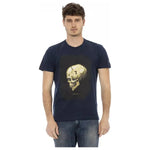 Trussardi Action Blue Cotton Men's T-Shirt TR-22804-XL