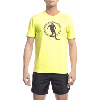 Bikkembergs Black Cotton Men T-Shirt