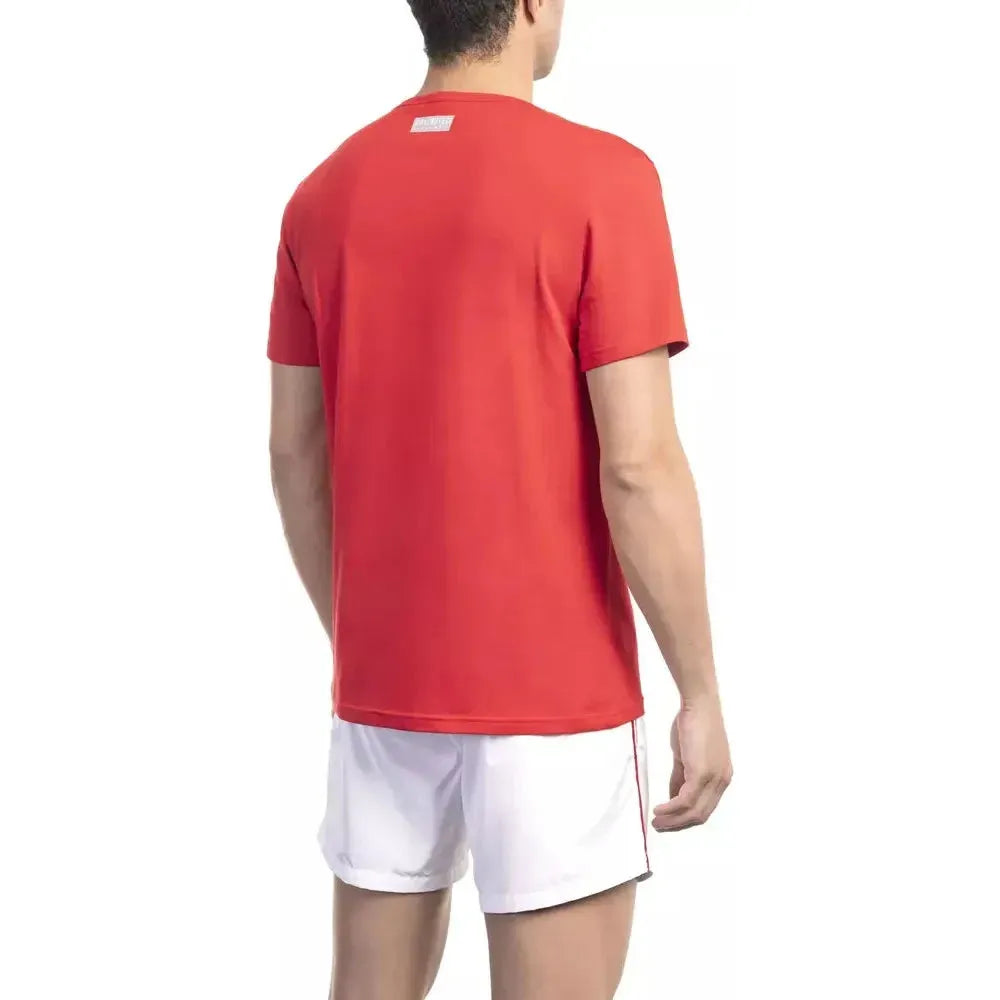Bikkembergs Black Cotton Men T-shirt