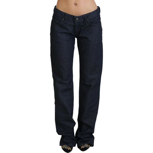 Exte Dark Blue Low Waist Straight Fit Women Denim Jeans1728,67345645728,Blue,Clothing,Exte,Jeans & Pants - Women - Clothing,Jeans Denim - Clothing,Material: Cotton,New with tags,Straight-Leg Jeans - Jeans Denim - Clothing,W24,W26,Women,Women - Clothing