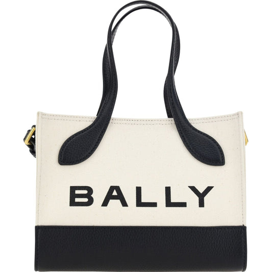 Bally White and Black Leather Mini Handbag 1728,67466920096,Bags,Bally,Black and White,Handbags - Bags,Handbags - Women - Bags,New with tags,Women,Women - Bags