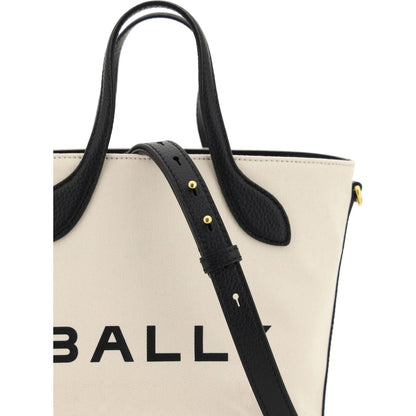 Bally White and Black Leather Bucket Bag 1728,67466920096,Bags,Bally,Black and White,Bucket Bags - Bags,Handbags - Women - Bags,New with tags,Women,Women - Bags