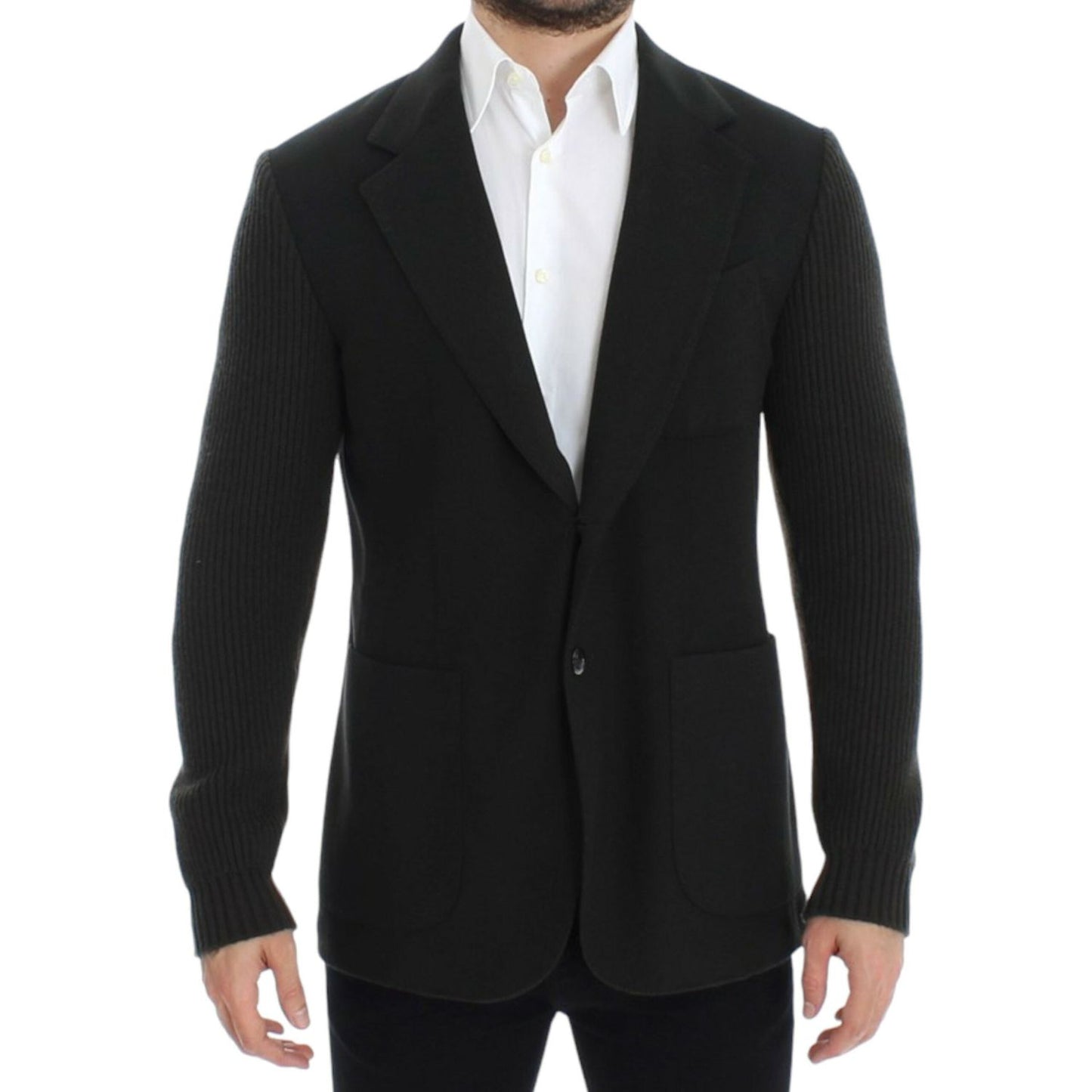 Dolce & Gabbana Green cashmere two button blazer1728,67345645728,Blazers - Men - Clothing,Blazers - Suits & Blazers - Clothing,Clothing,Dolce & Gabbana,Green,IT48 | M,Material: 100% Cashmere,Men,Men - Clothing,New with tags,Suits & Blazers - Clothing