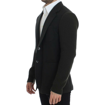 Dolce & Gabbana Green cashmere two button blazer1728,67345645728,Blazers - Men - Clothing,Blazers - Suits & Blazers - Clothing,Clothing,Dolce & Gabbana,Green,IT48 | M,Material: 100% Cashmere,Men,Men - Clothing,New with tags,Suits & Blazers - Clothing