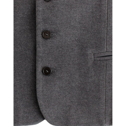 Costume National Gray cotton blend casual vest16% Acrylic,1728,2% Polyester,67345645728,Clothing,Costume National,Gray,IT48 | M,Material: 82% Cotton,Men,Men - Clothing,New with tags,Suits & Blazers - Clothing,Vests - Men - Clothing,Waistcoats - Suits & Bl