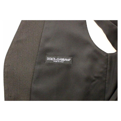Dolce & Gabbana Gray Wool Stretch Dress Vest Blazer 1728,2% Elastane,44% Wool,67345645728,Clothing,Dolce & Gabbana,Gray,IT44 | XS,IT48 | M,Material: 54% Polyester,Men,Men - Clothing,New with tags,Suits & Blazers - Clothing,Vests - Men - Clothing,Waistcoat