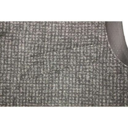 Dolce & Gabbana Gray Wool Blend Vest Gilet Weste