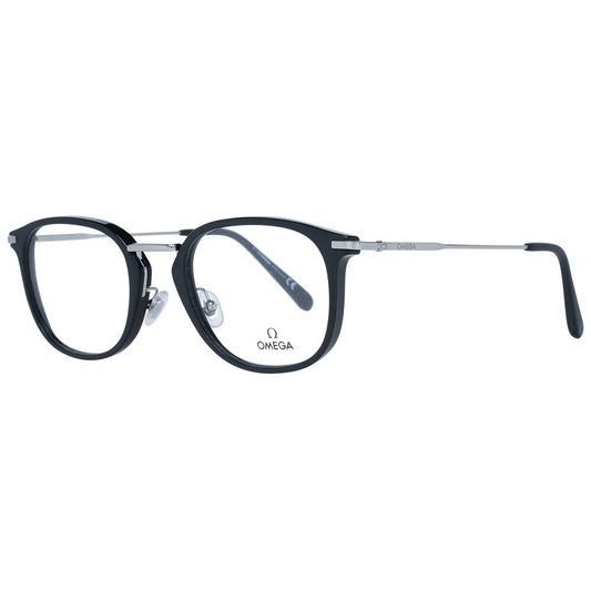 Omega Black Metal & Plastic Glasses (Frames)