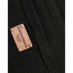 Dolce & Gabbana Black Cotton Mid Waist Skinny Denim Jeans PAN75002-42
