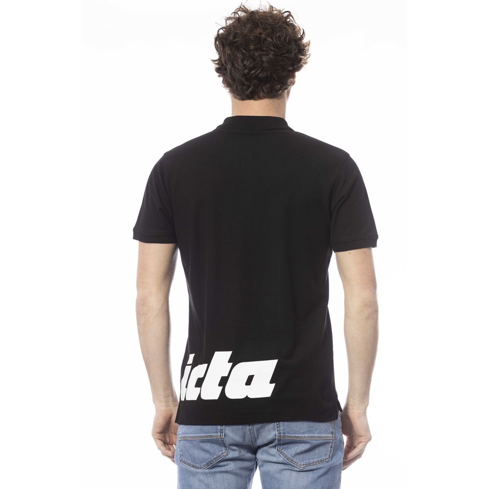 Invicta Black Cotton Men Polo Shirt 1728,67345744032,Black,Clothing,Invicta,L,M,Men,Men - Clothing,New with tags,Polo Shirt - Men - Clothing,Polo Shirts - T-Shirts - Clothing,S,T-Shirts - Clothing,XL,XXL