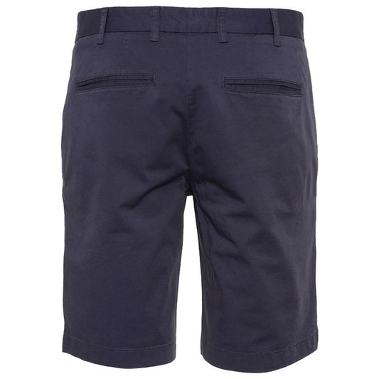 Refrigiwear Elegant Beige Bermuda Shorts with Logo Patch RE-12673-W33
