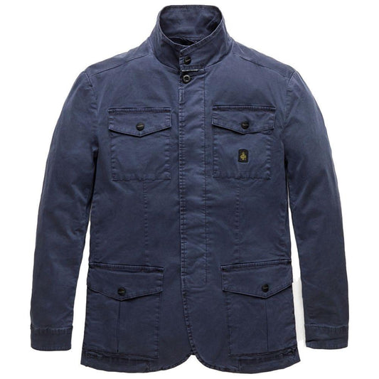 Refrigiwear Blue Cotton Jacket RE-12652-M
