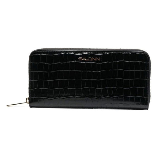 Baldinini Trend Elegant Croco Print Leather Wallet BA-12224