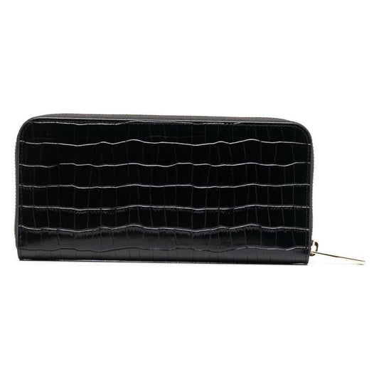 Baldinini Trend Elegant Croco Print Leather Wallet BA-12224
