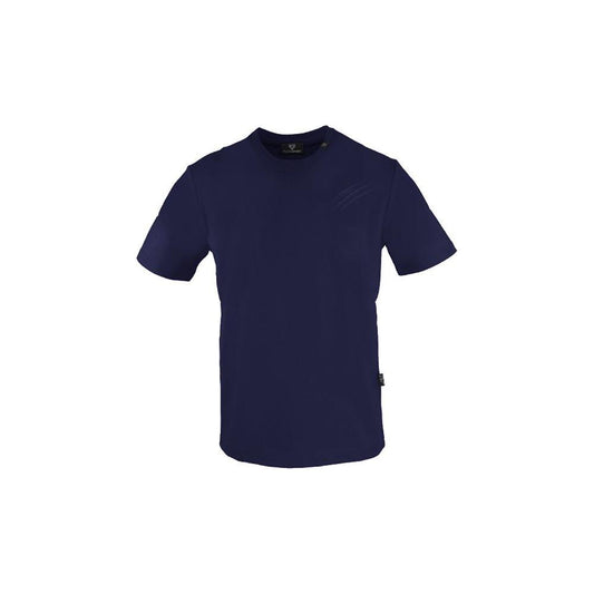 Plein Sport Blue Cotton Men's T-Shirt PL-12009-XL