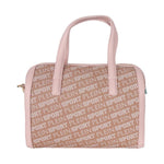 Plein Sport Chic Pink Eco-Leather Crossbody Bag Plein Sport Rosy Brown