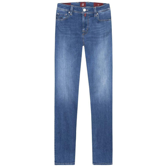 Tramarossa Blue Cotton Men's Jeans TR-13011-W33