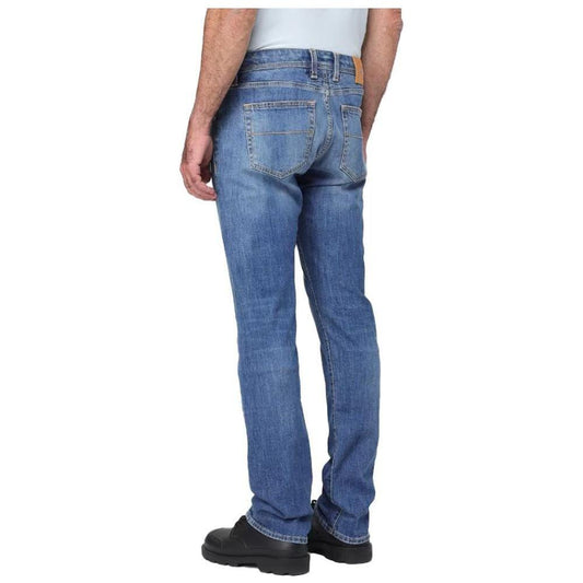 Tramarossa Blue Cotton Men's Jeans TR-13007-W32