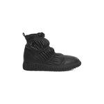 Cerruti 1881 Black Leather Women Boot CE-24510-EU37/US7