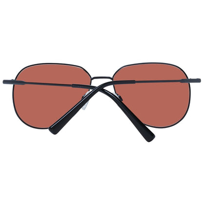 Serengeti Black Metal Sunglasses