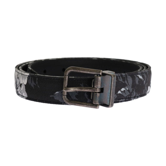 Dolce & Gabbana Black Cayman Linen Leather Belt10% Cayman leather,1728,40% Linen,67345645728,90 cm / 36 Inches,95 cm / 38 Inches,Accessories,Belts - Accessories,Belts - Men - Accessories,Black,Dolce & Gabbana,Material: 50% Cotton,Men,Men - Accessories,New