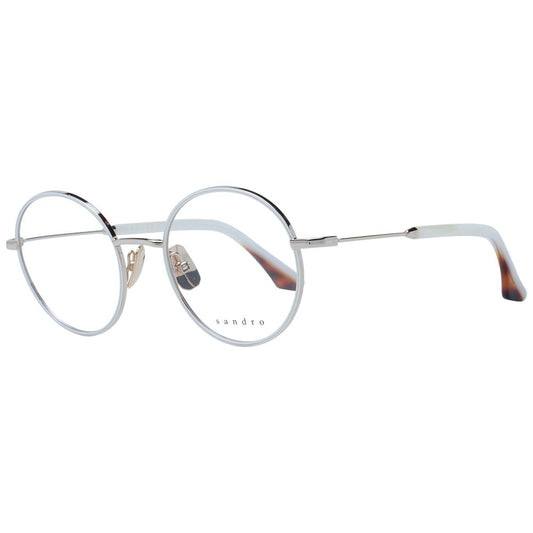 Sandro White Stainless Steel Glasses (Frames) 1728,67345776800,Accessories,Glasses (Frames) - Glasses and Sunglasses - Accessories,Glasses and Sunglasses - Accessories,New with tags,Sandro,White,Women