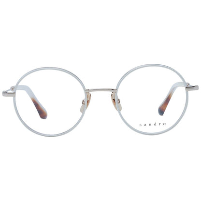 Sandro White Stainless Steel Glasses (Frames) 1728,67345776800,Accessories,Glasses (Frames) - Glasses and Sunglasses - Accessories,Glasses and Sunglasses - Accessories,New with tags,Sandro,White,Women