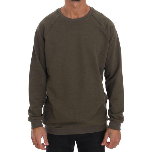 Daniele Alessandrini Green Crewneck Cotton Sweater1728,67345645728,Clothing,Daniele Alessandrini,Green,Material: 100% Cotton,Men,Men - Clothing,New with tags,Sweaters - Clothing,Sweaters - Men - Clothing,Sweatshirts - Sweaters - Clothing,XL