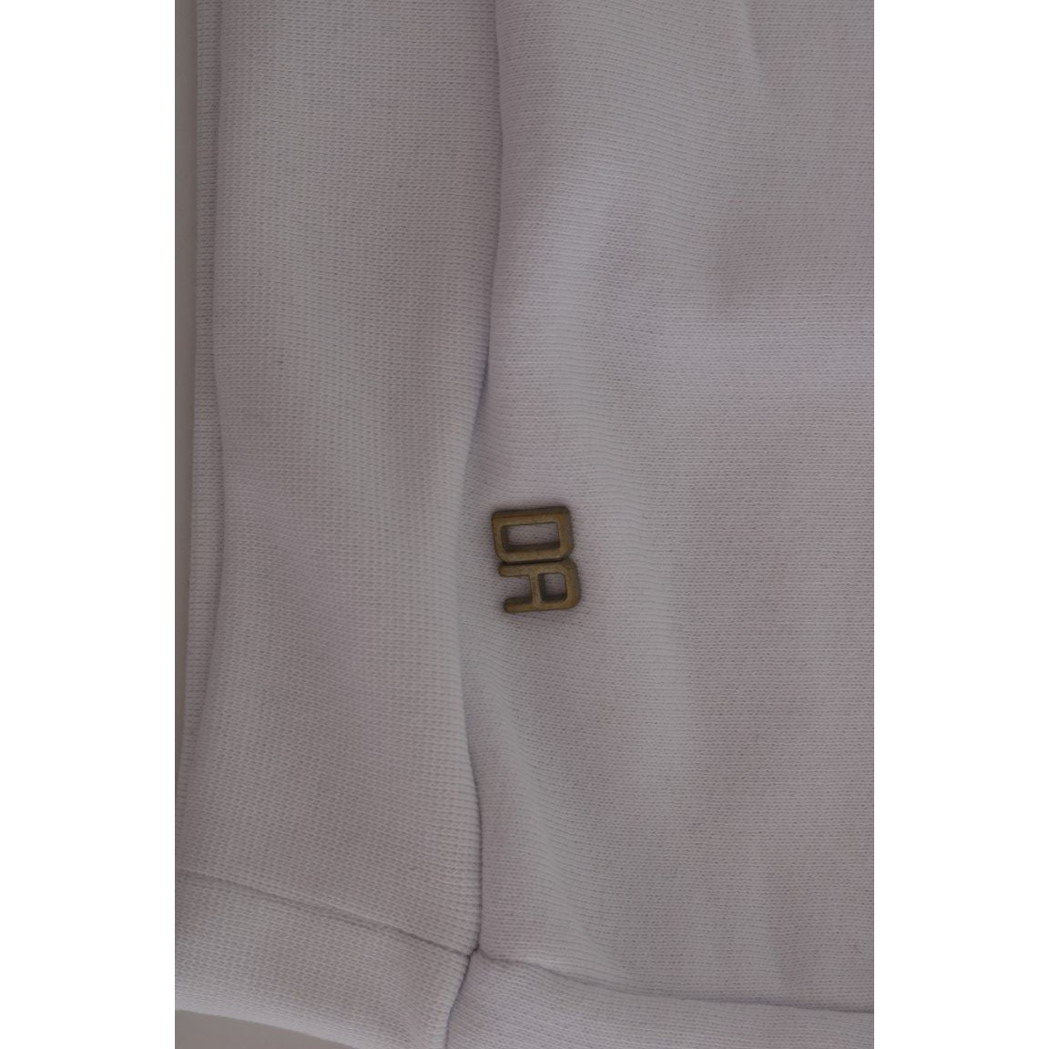 Daniele Alessandrini White Pullover Hodded Cotton Sweater1728,67345645728,Clothing,Daniele Alessandrini,Hoodies - Sweaters - Clothing,L,Material: 100% Cotton,Men,Men - Clothing,New with tags,Sweaters - Clothing,Sweaters - Men - Clothing,White,XL,XXL